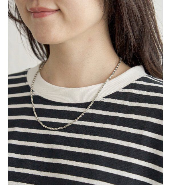 Lbc with Life「リブ使いボーダーT」|Tシャツ・カットソー|