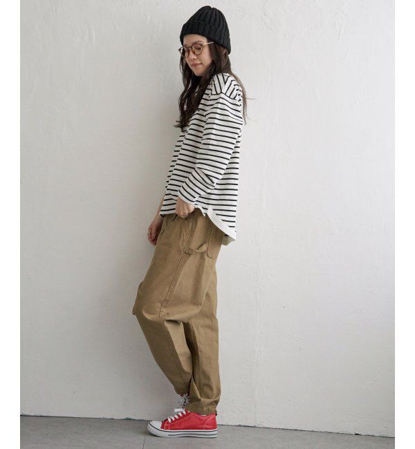 Lbc with Life「リブ使いボーダーT」|Tシャツ・カットソー|