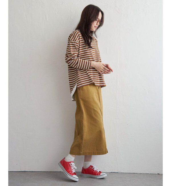 Lbc with Life「リブ使いボーダーT」|Tシャツ・カットソー|