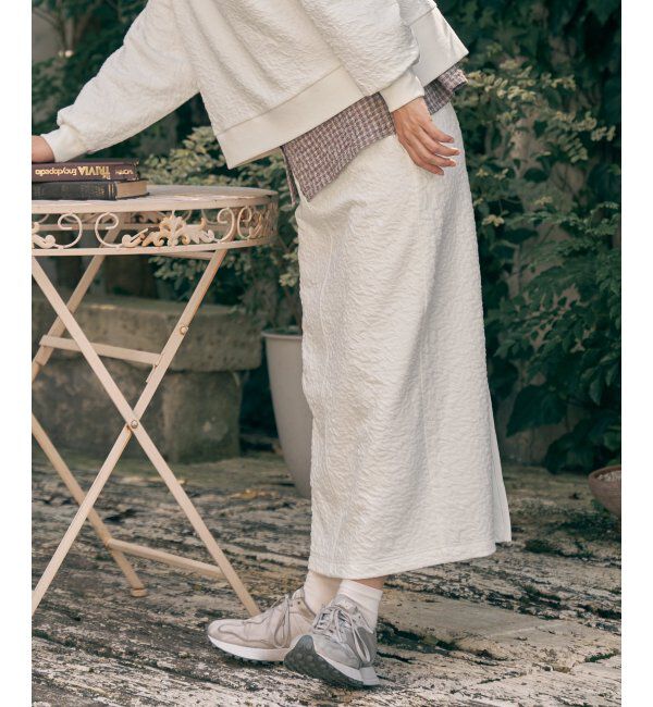 Lbc with Life「【セットアップ対応】フクレジャカードIラインスカート」|スカート|