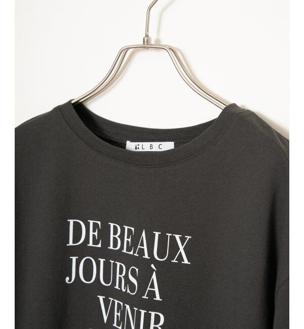 Lbc with Life「プリントロゴビッグTシャツ」|Tシャツ・カットソー|