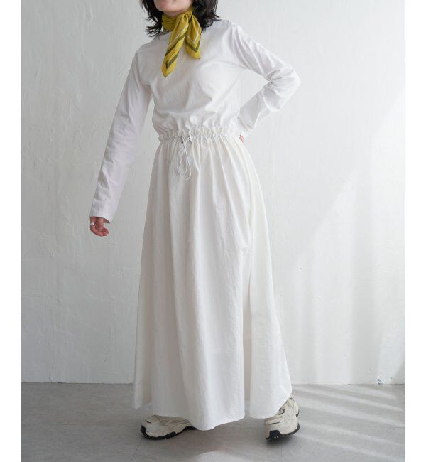 VENCE share style「綿天竺&times;合繊ワンピース」|ワンピース|