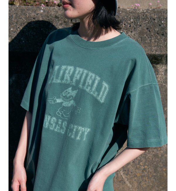 VENCE share style「FAIRFIELD ピグメントT」|Tシャツ・カットソー|