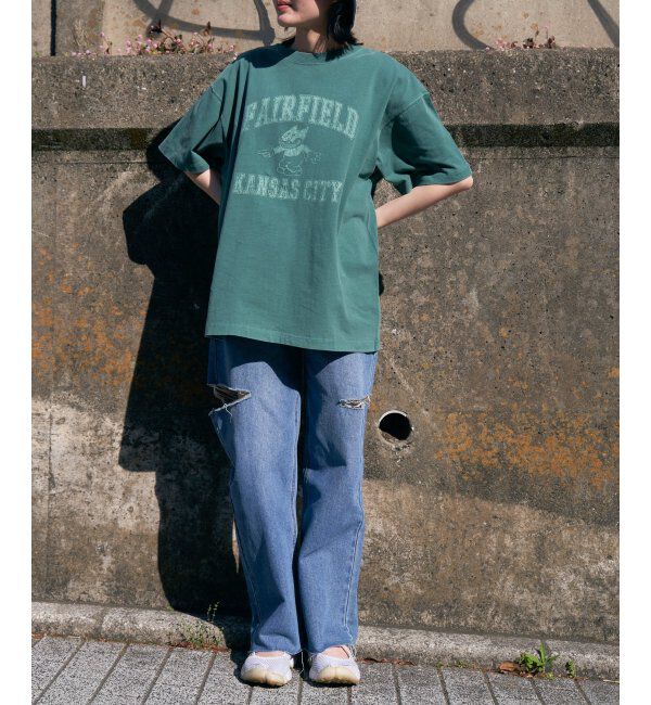VENCE share style「FAIRFIELD ピグメントT」|Tシャツ・カットソー|