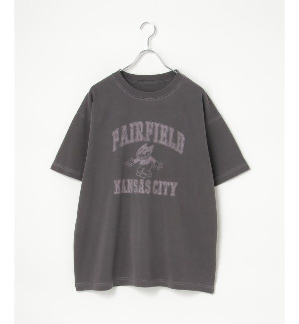 VENCE share style「FAIRFIELD ピグメントT」|Tシャツ・カットソー|チャコール