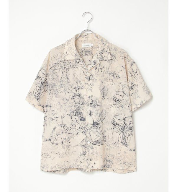 VENCE share style「ジャングル総柄半袖シャツ」|シャツ・ブラウス|
