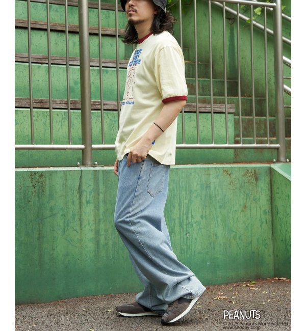 VENCE share style「PEANUTS ピーナッツ SNOOPY スヌーピー TP ベストフレンドリンガーT」|Tシャツ・カットソー|
