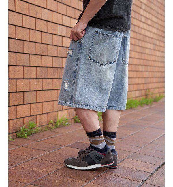 VENCE share style「PLESダメージデニムショーツ」|その他|