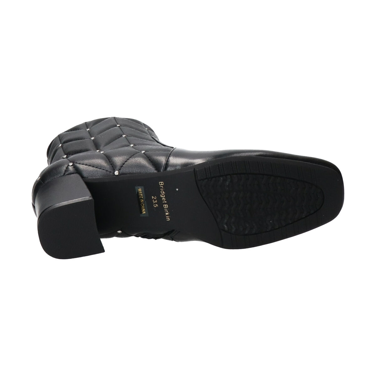 Bridget Birkin「【Bridget Birkin】キルティングストーンショートブーツ」|ショートブーツ|