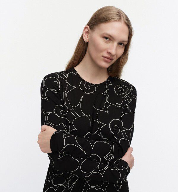 Marimekko「Sh Kolmin Piirto Unikko ワンピース」|ワンピース|