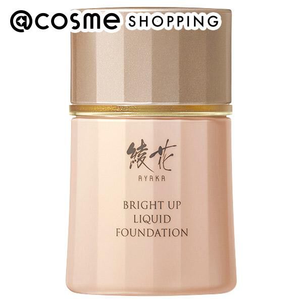  「綾花 ブライト アップ リキッド ファンデーション 23(ピンクオークル系) (30mL)」|ファンデーション|その他