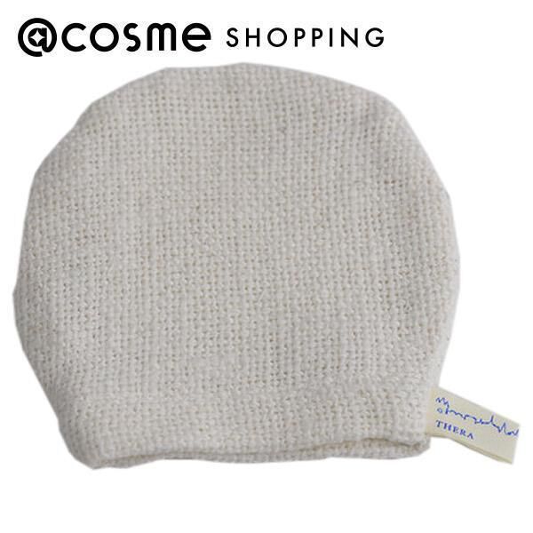  「THERA 和紡洗顔丸ミトン 白 本体 (約12cm*12cm)」|コスメ雑貨|その他