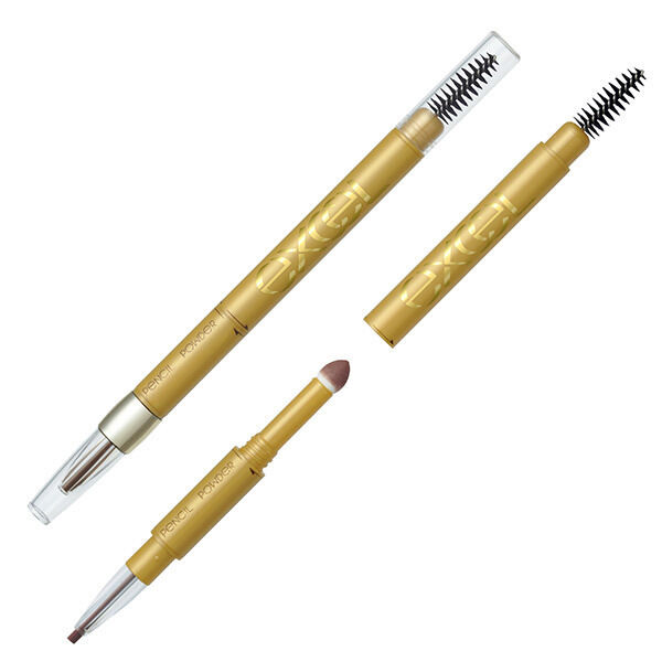 エクセル「エクセル パウダー&ペンシル アイブロウEX PD14 モーヴブラウン 本体」|アイブロウ|