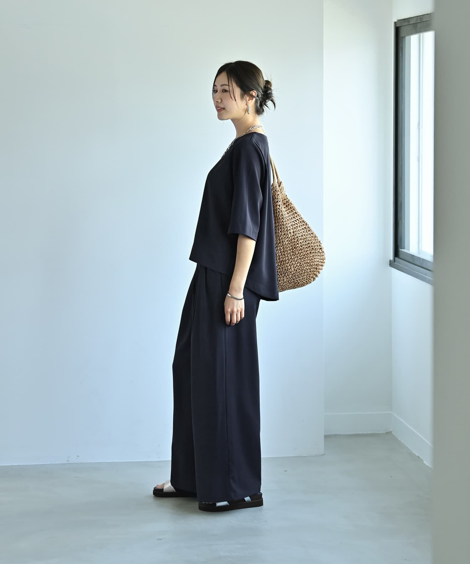 STYLE DELI「【Kana Oyama&times;BLK001】セットアップパンツ／DELI size」|その他|