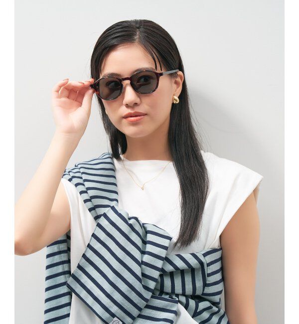  「ウェリントン型 サングラス (偏光機能搭載) Zoff | YURIE OUTDOOR EDITION アウトドア」|サングラス|