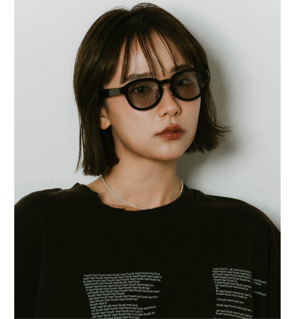  「Zoff｜Knuth Marf ウェリントン型 サングラス   UVカット 紫外線対策｜ユニセックス｜スタイリッシュ  」|サングラス|ブラック