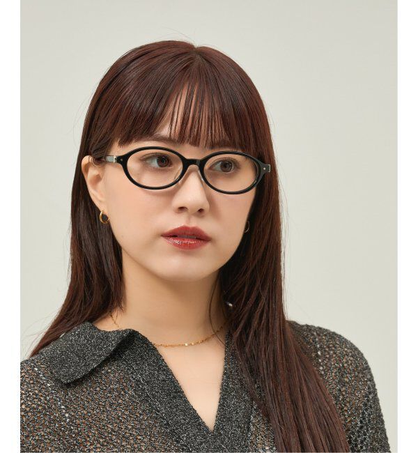  「Zoff｜ETRE TOKYO｜オーバル型 メガネ｜伊達メガネ 度付きメガネ ユニセックス レンズ交換券付」|メガネ|