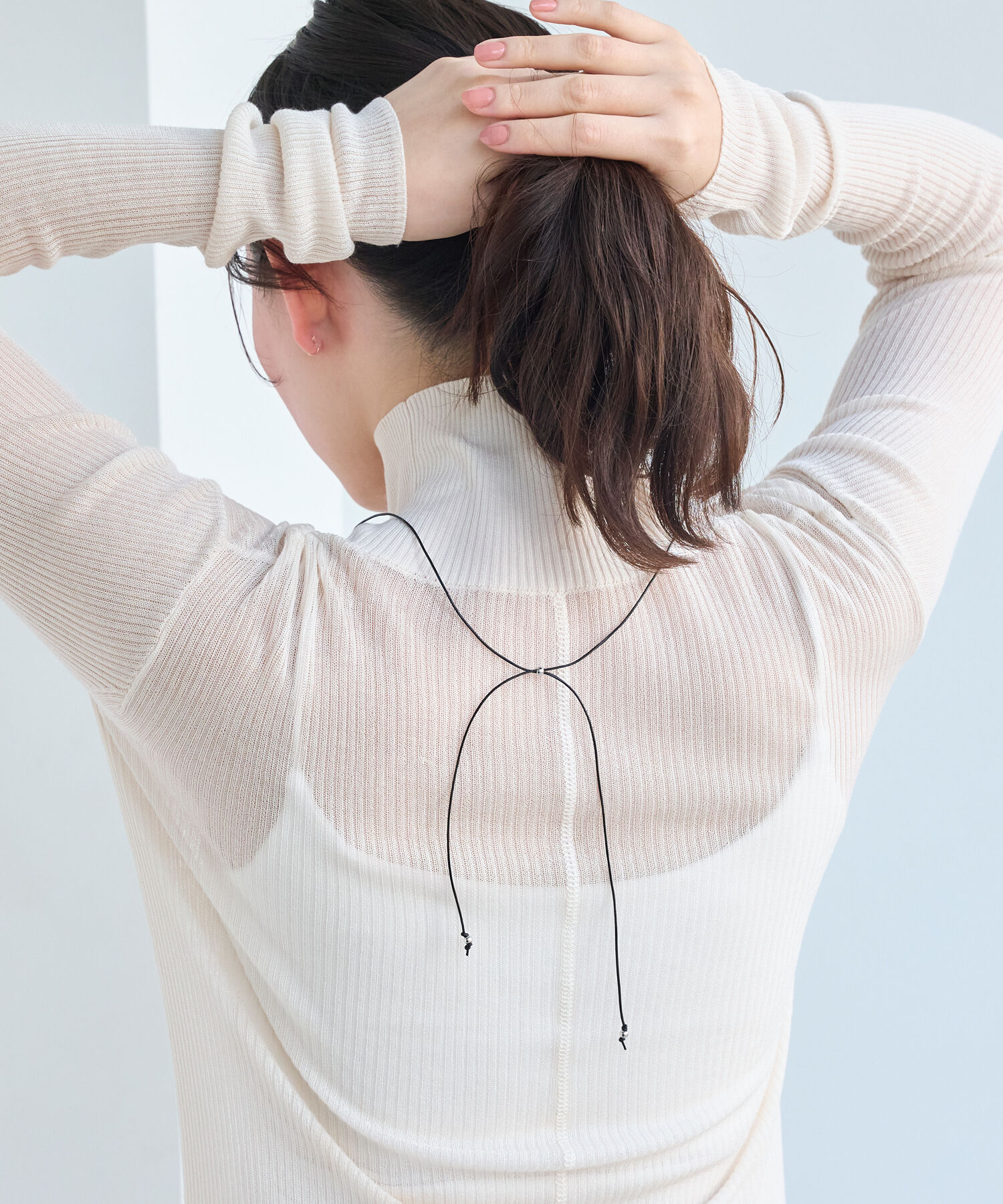 Phoebe「プランプハートコードチョーカーネックレス」|ネックレス|