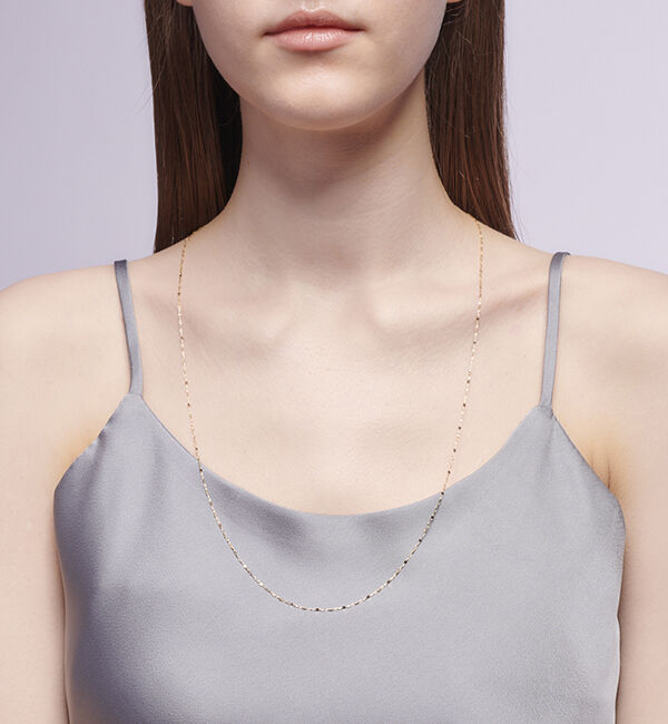 NOJESS「K10チェーンネックレス(70cm)」|ネックレス|