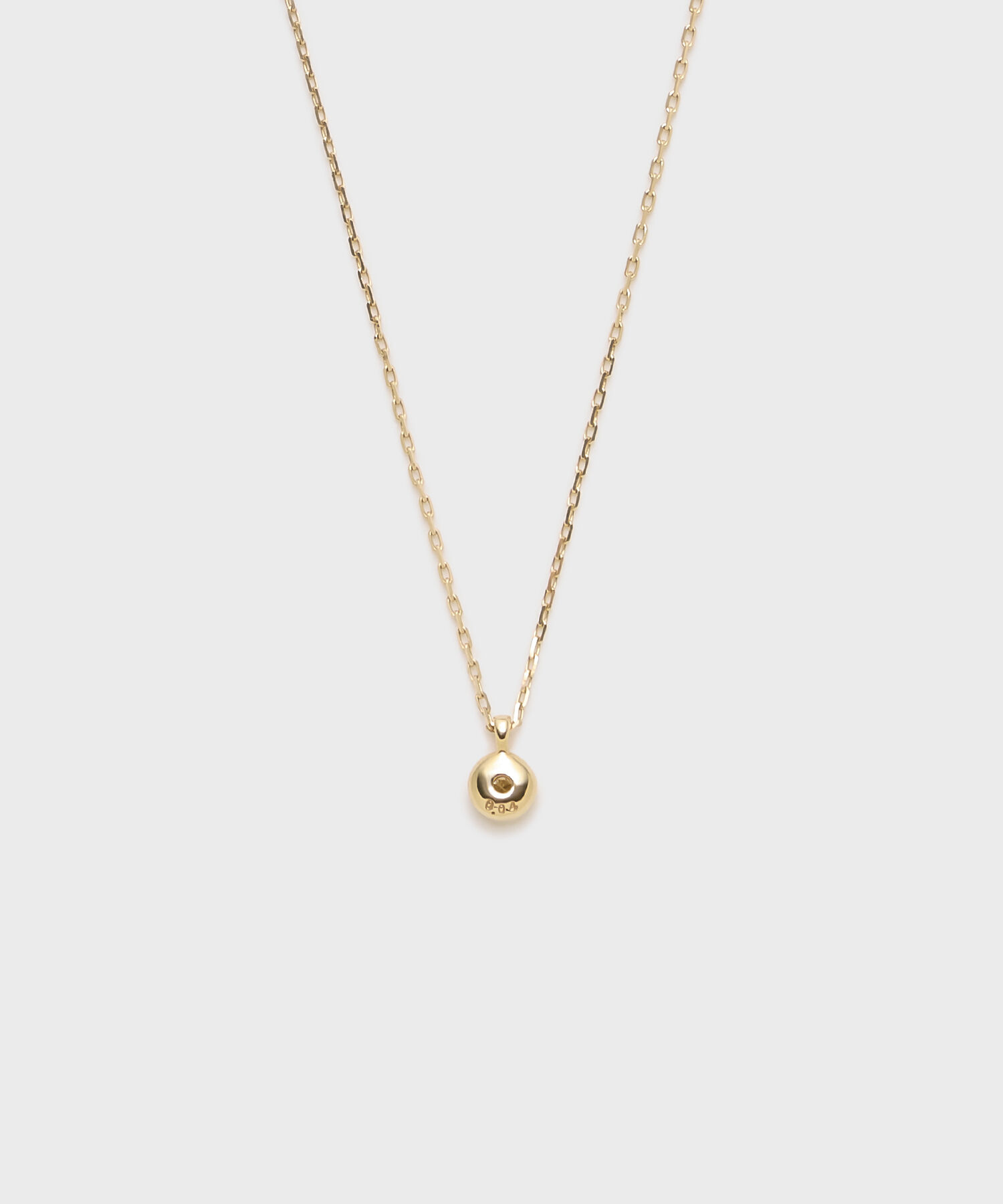 NOJESS「K10ダイヤモンドネックレス（0.04ct）」|ネックレス|