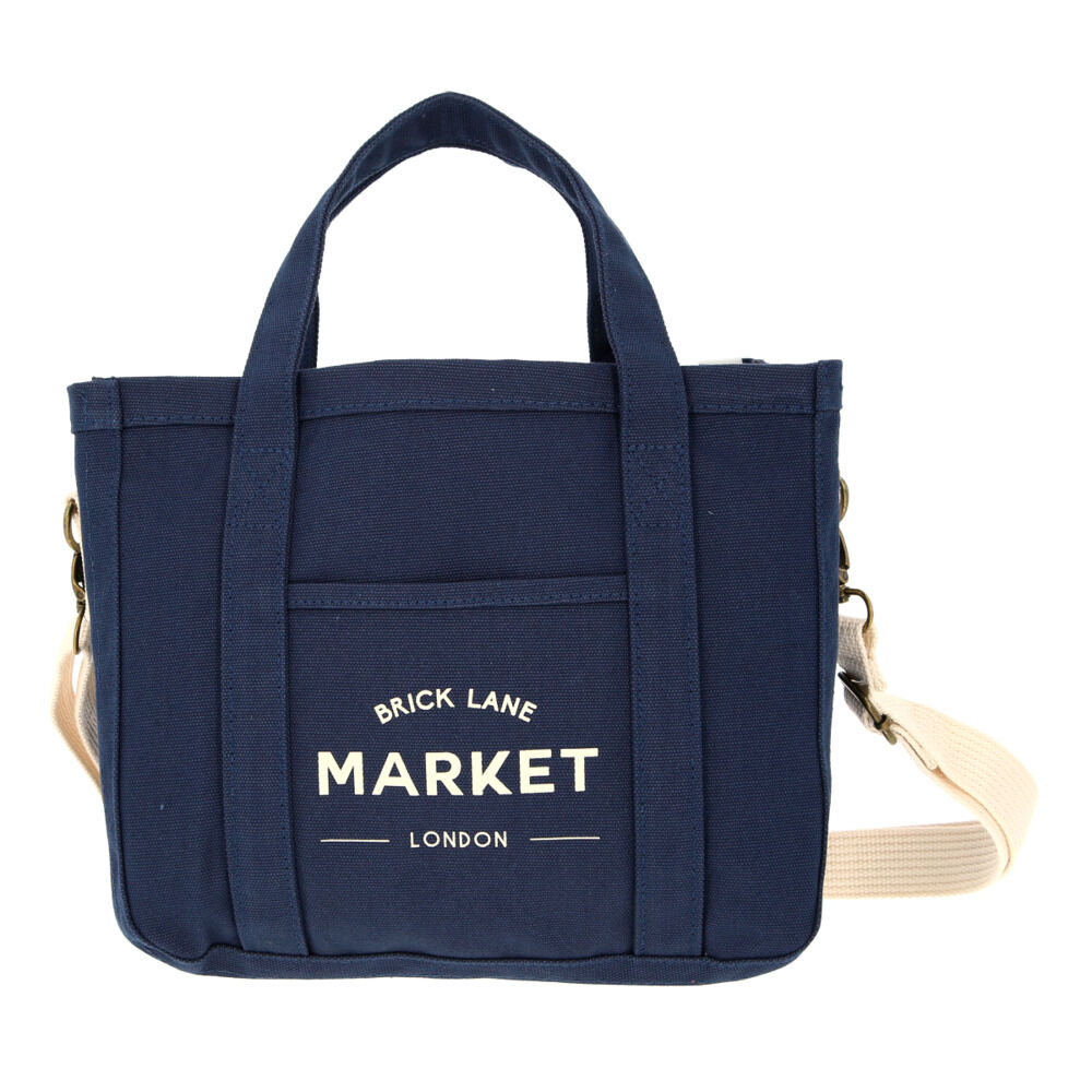 BACKYARD FAMILY「ミニトートバッグ おしゃれ 通販 トートバッグ 小さめ レディース メンズ ミニバッグ 仕切り」|トートバッグ|ブルー1