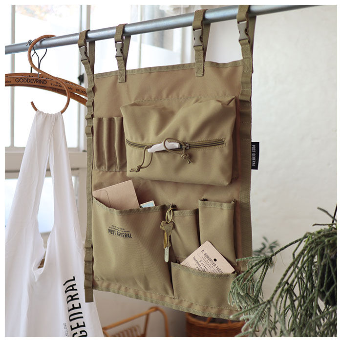 BACKYARD FAMILY「ウォールポケット おしゃれ 通販 車 収納 車内 ポケット 収納ポケット 吊り下げ収納 スリム」|その他|