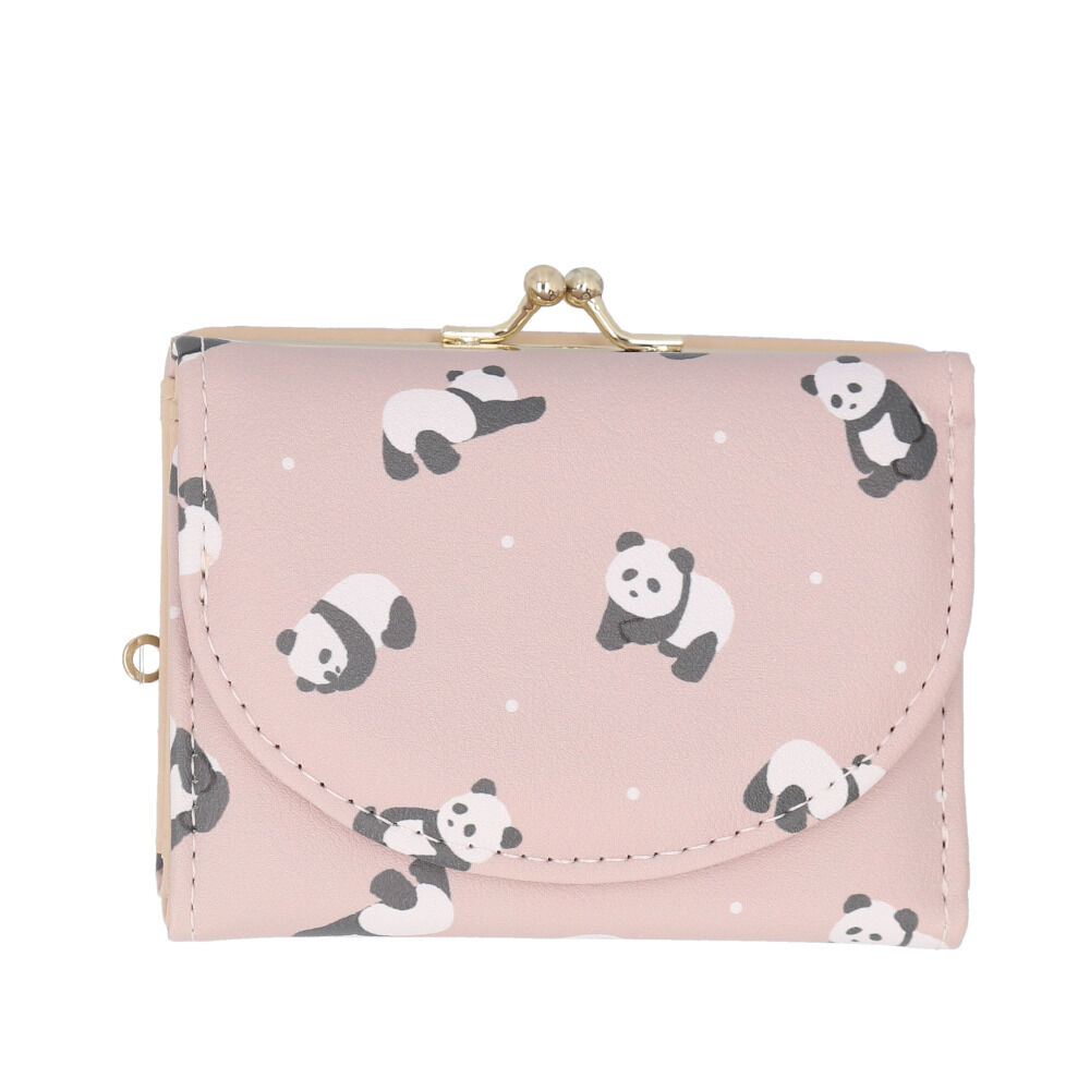 BACKYARD FAMILY「財布 三つ折り レディース コンパクト 三つ折り財布 通販 ミニ財布 三つ折 ミニサイフ」|財布|ピンク3