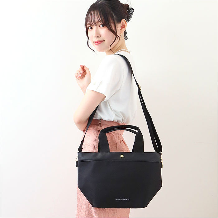 BACKYARD FAMILY「トートバッグ レディース 通販 インカラー2WAYトート トートバック ショルダーバッグ」|トートバッグ|