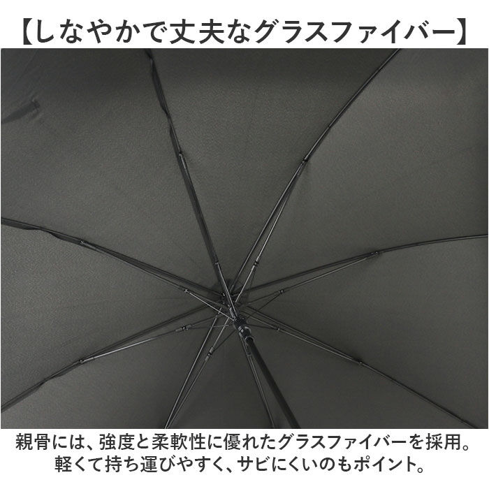 BACKYARD FAMILY「傘 メンズ 70cm 通販 長傘 雨傘 ジャンプ傘 かさ 長がさ 超撥水 超はっ水 大きい 直径」|傘|