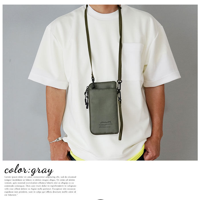 BACKYARD FAMILY「スマホショルダー 財布 通販 スマホ ポーチ ショルダー メンズ レディース スマホポーチ」|ショルダー・メッセンジャー|