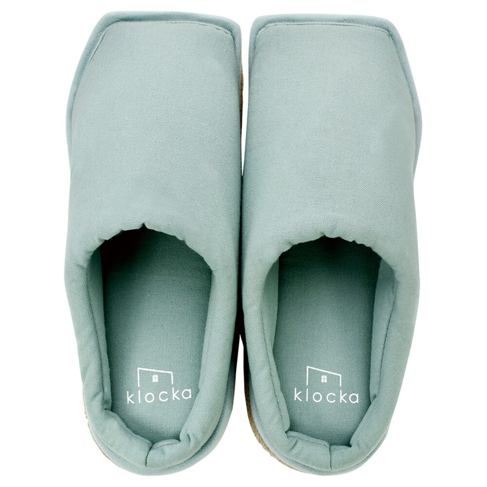 BACKYARD FAMILY「クロッカ おそうじスリッパ お掃除スリッパ 通販 掃除スリッパ そうじスリッパ スリッパ」|ルームシューズ|ブルー2