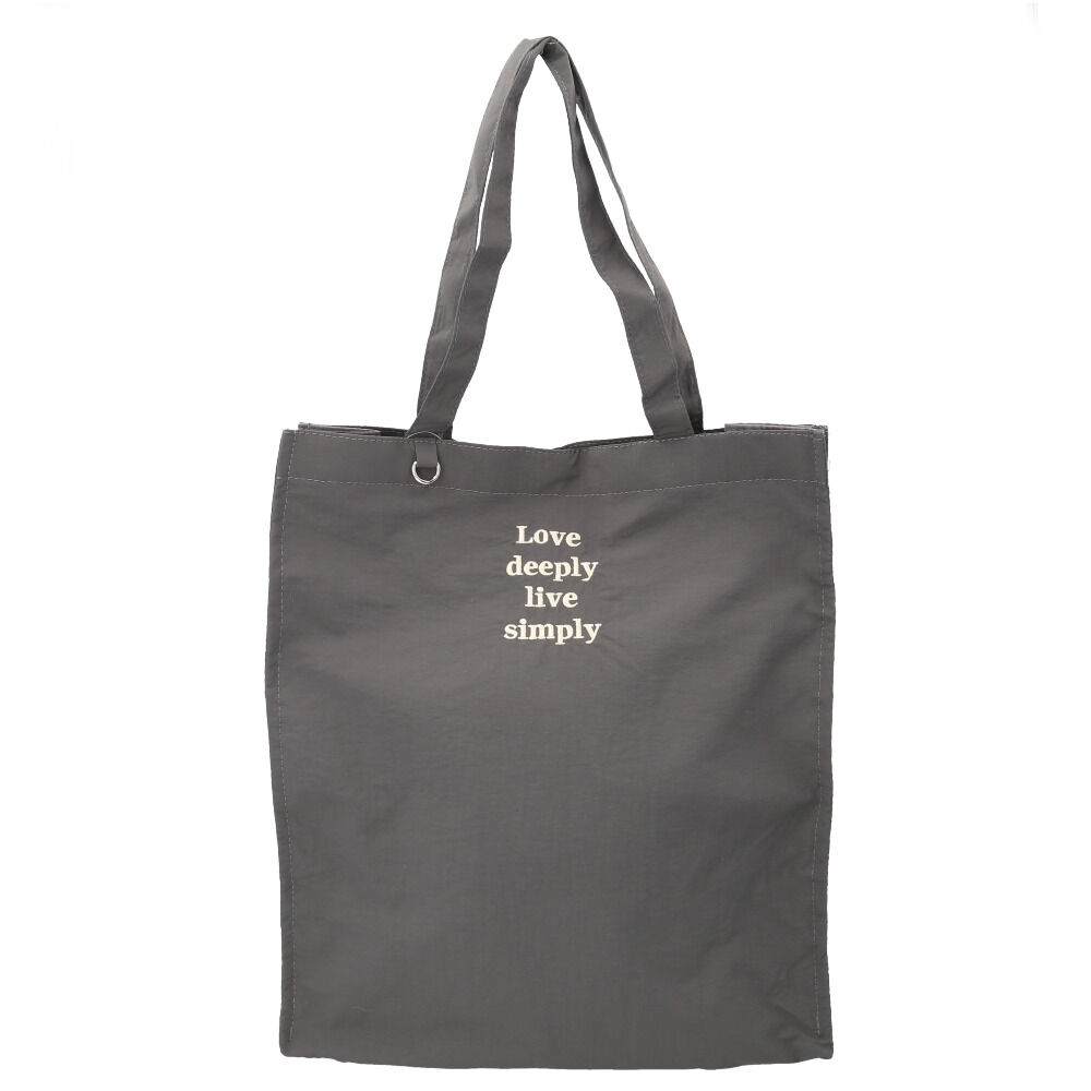 BACKYARD FAMILY「Jouet ジョエット トートバッグ 刺? ロゴ J7161 通販 トートバック 手持ちバック」|トートバッグ|グレー1