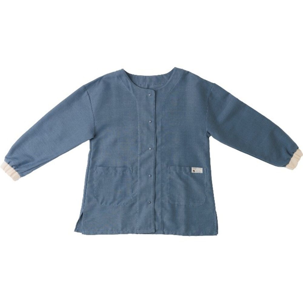 moz「moz モズ 割烹着おしゃれ 通販 Kurbits エプロン 保育士 かっぽう着 割烹着」|その他|ブルー1