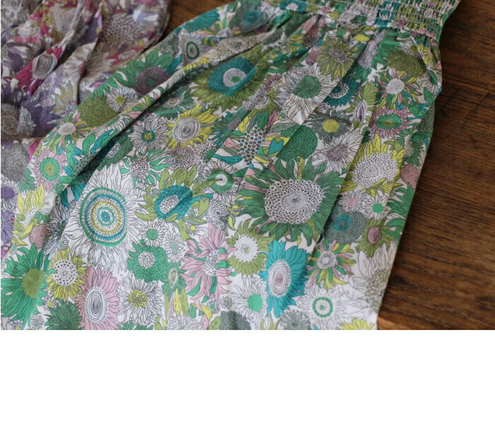 BACKYARD FAMILY「Rora ワンピース キッズ 通販 ローラ ワンピ スビー 半袖 花柄 フラワー お花 綿100%」|その他|