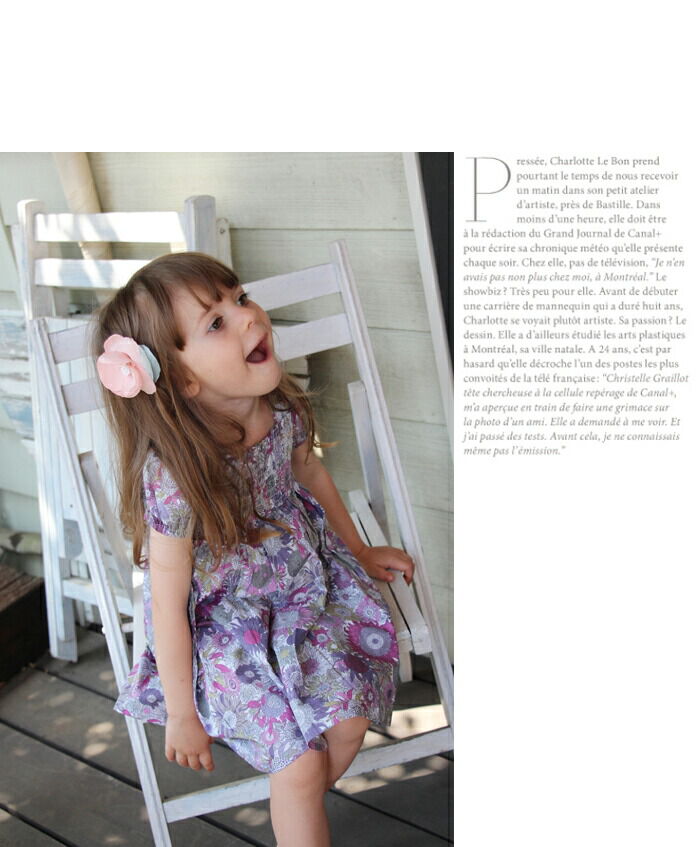 BACKYARD FAMILY「Rora ワンピース キッズ 通販 ローラ ワンピ スビー 半袖 花柄 フラワー お花 綿100%」|その他|