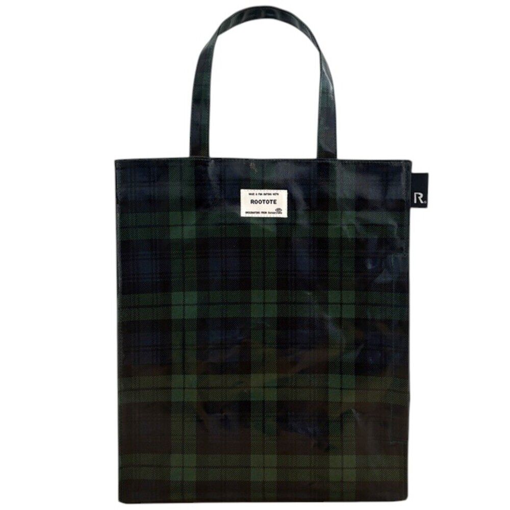 ROOTOTE「ルートート ラミネート ROOTOTE 3605 通販 トートバッグ トートバック 手提げバッグ」|トートバッグ|グリーン1