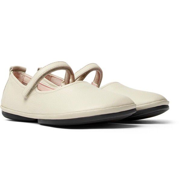 CAMPER「[カンペール] RIGHT NINA / フラットシューズ」|バレエシューズ|アイボリー