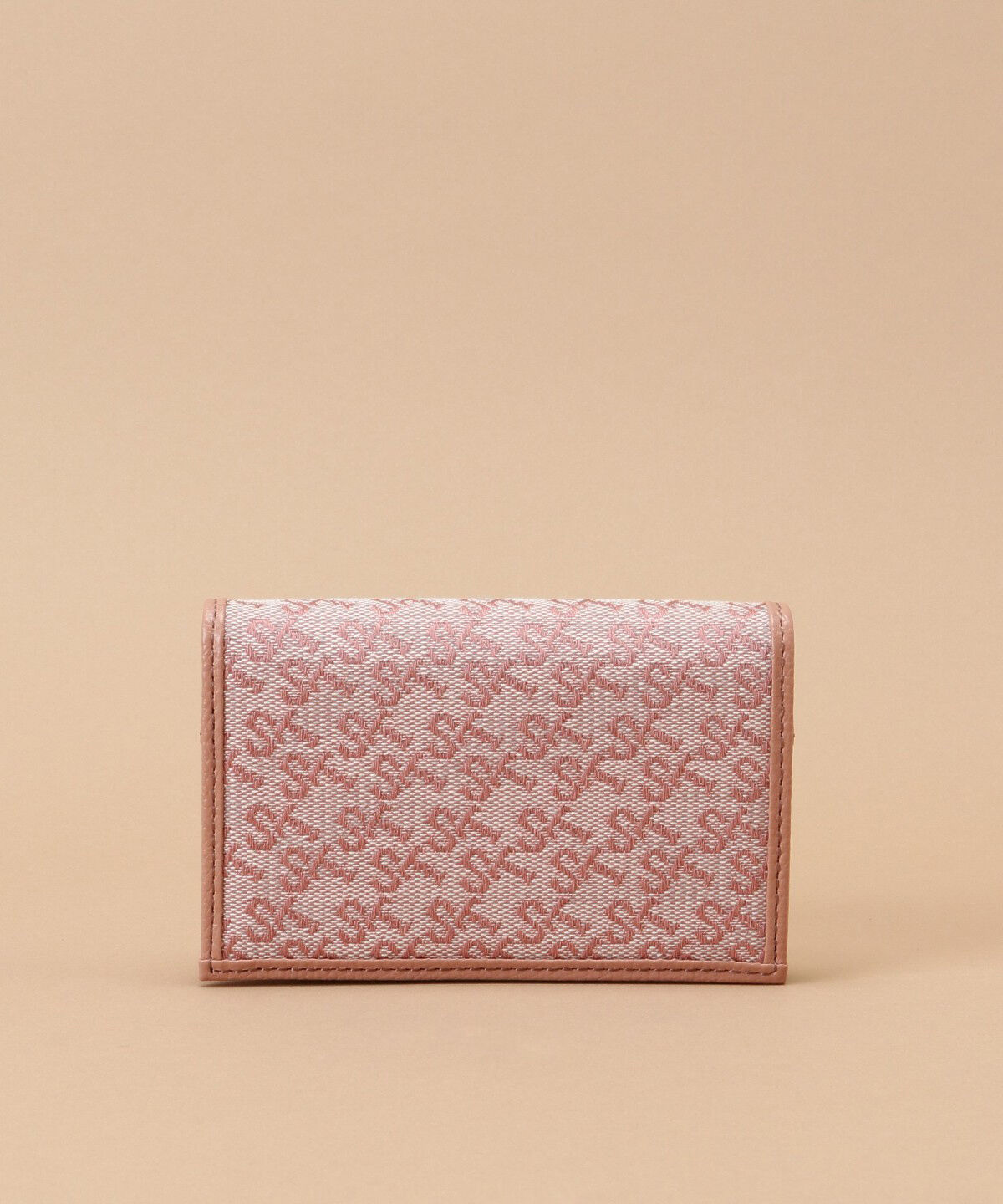 Samantha Thavasa「ST Jacquard カードケース」|名刺入れ・カードケース|ベビーピンク