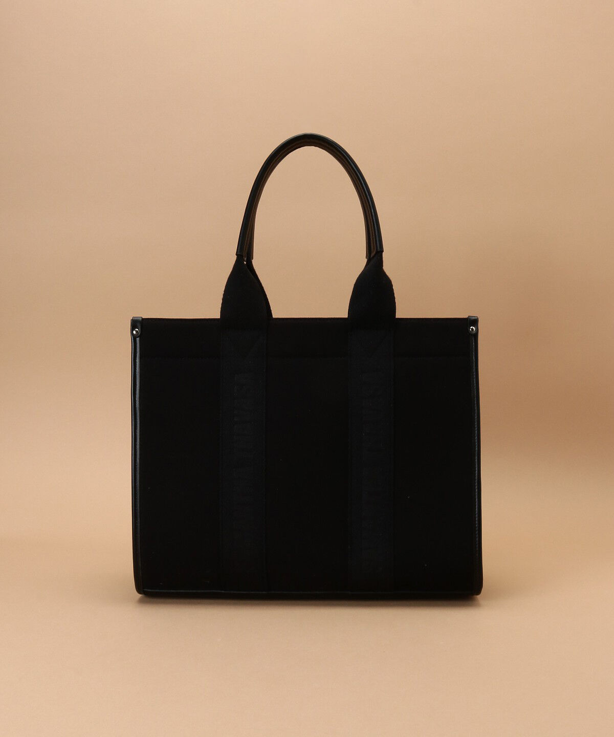 Samantha Thavasa「スクエアキャンバストート 大サイズ」|トートバッグ|ブラック