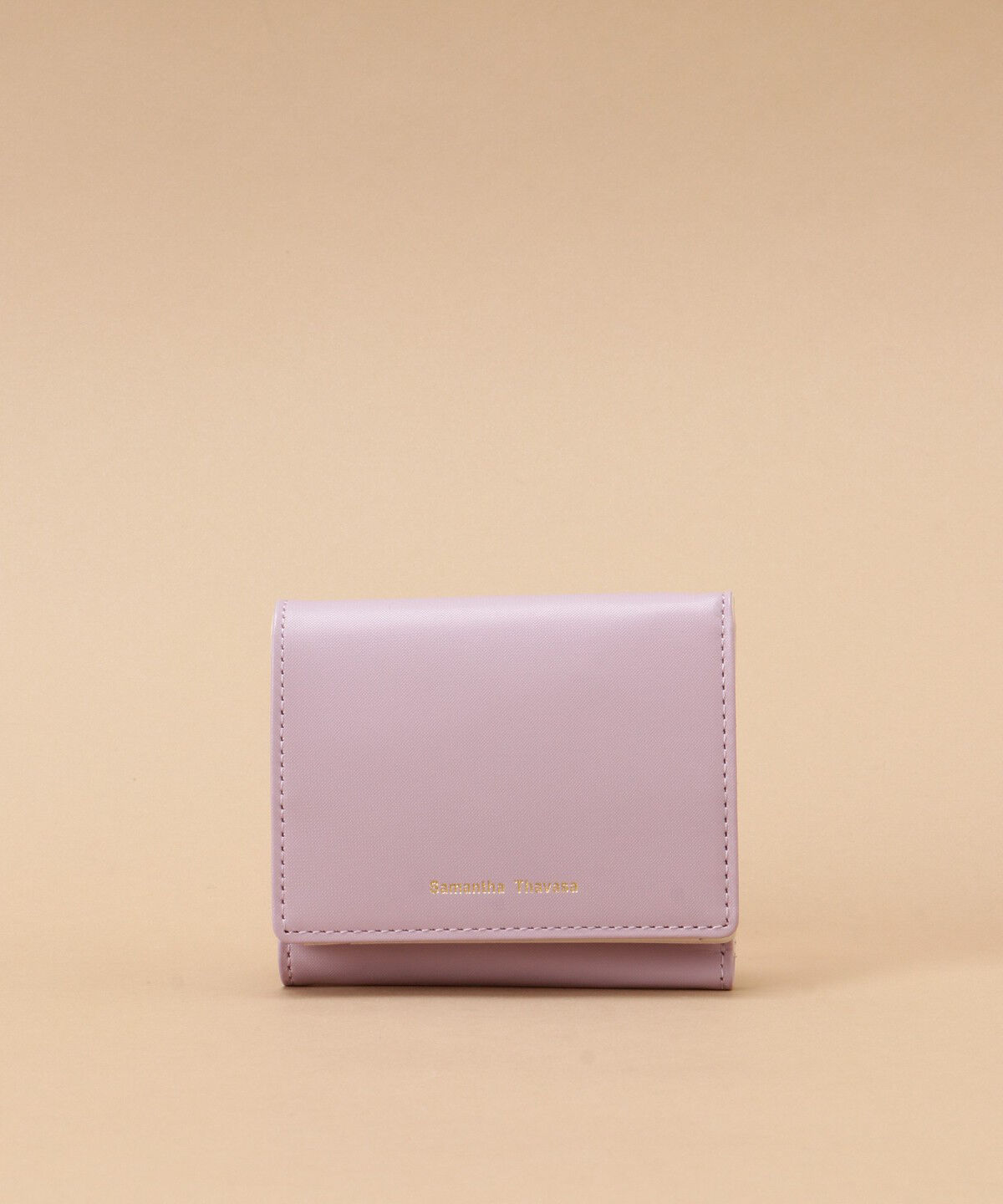 Samantha Thavasa「スマートバイカラー 折財布」|財布|ラベンダー