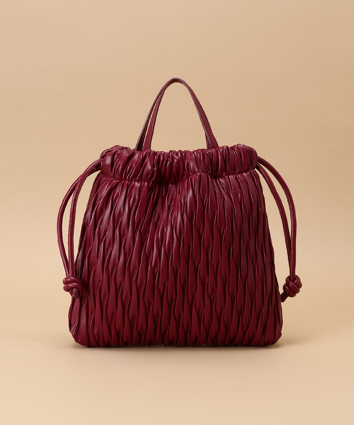 Samantha Thavasa「プリーツ巾着バッグ」|その他|