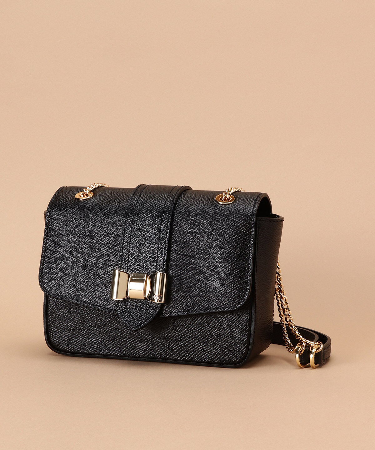 Samantha Thavasa「リボンモチーフ スクエアショルダーバッグ」|ショルダー・メッセンジャー|