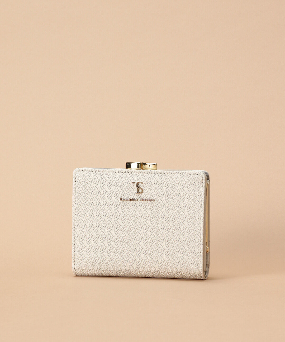 Samantha Thavasa「レース調型押し口金折財布」|財布|