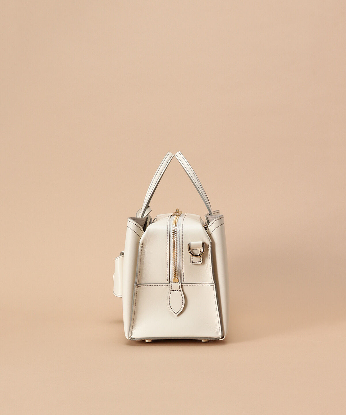 Samantha Thavasa「ウォータプルーフレザー ボックスハンドバッグ 小サイズ」|ハンドバッグ|