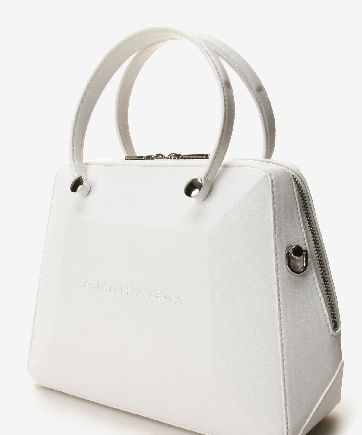 Samantha Vega「スクエアストーンハンドバッグ」|ハンドバッグ|