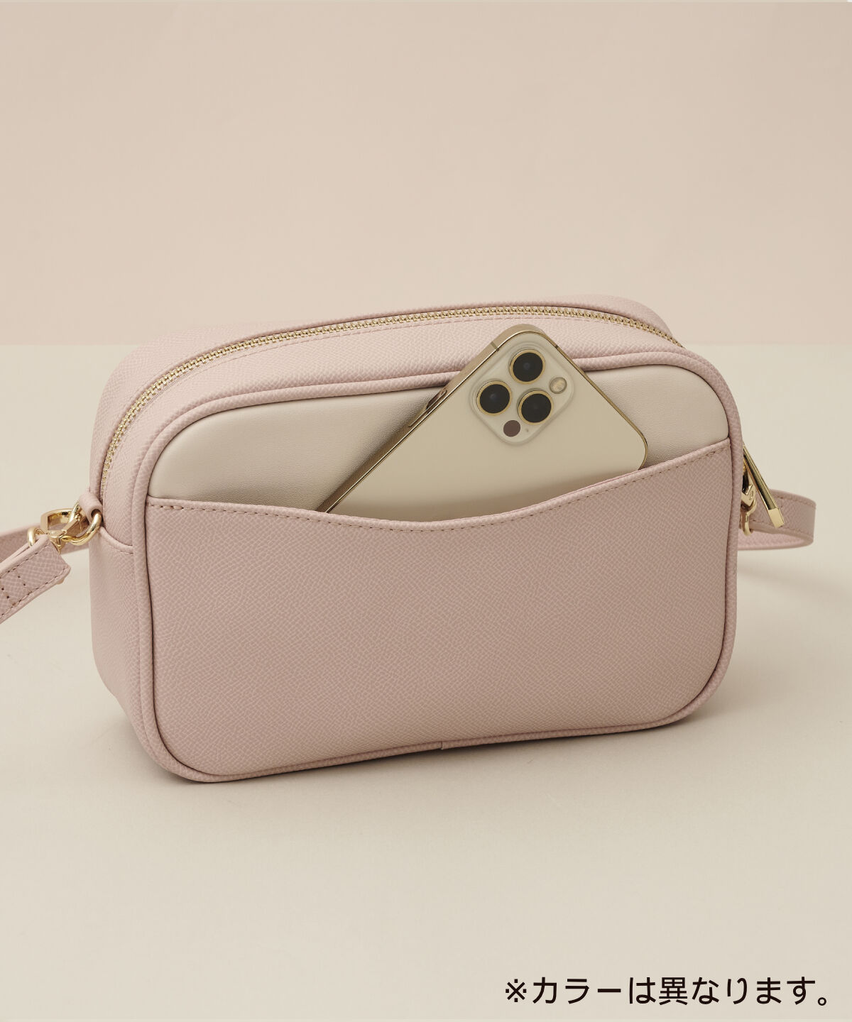 Samantha Vega「バイカラーアクセントリボンミニショルダーバッグ」|ショルダー・メッセンジャー|