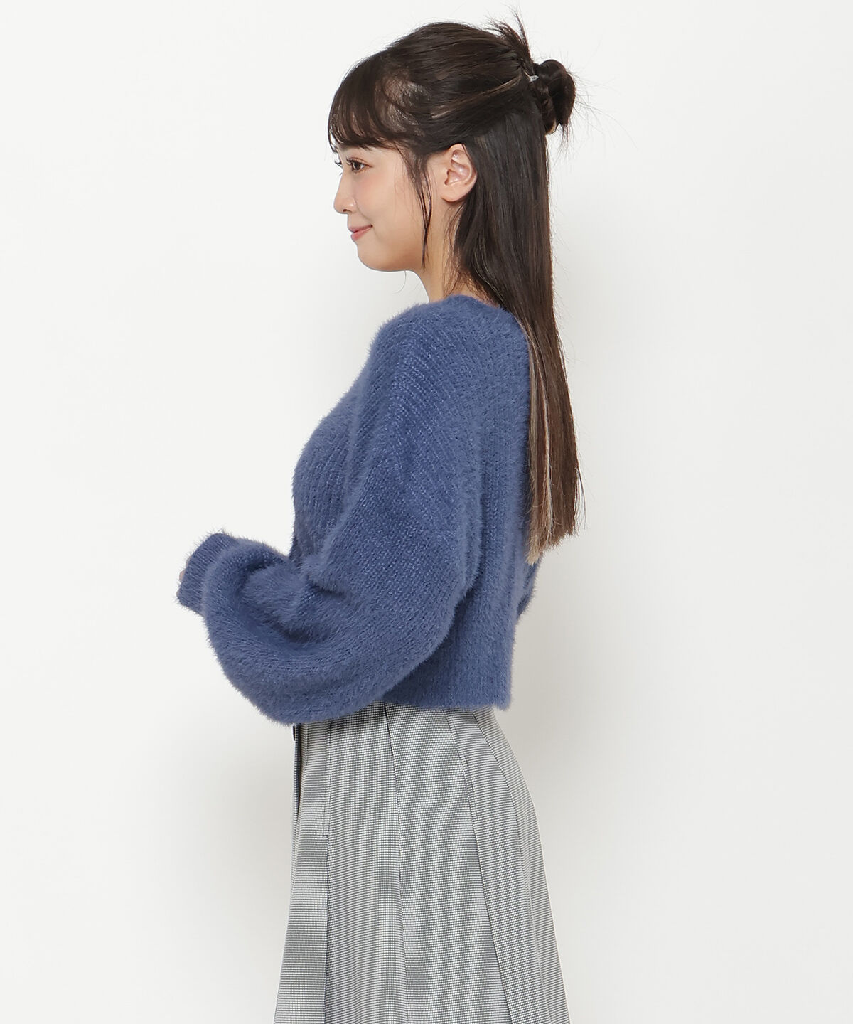 REDYAZEL「フェザーニットカーディガン」|カーディガン|