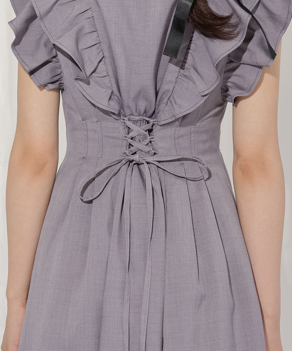 WILLSELECTION「リボンタイタックウエストシャツワンピース」|ワンピース|