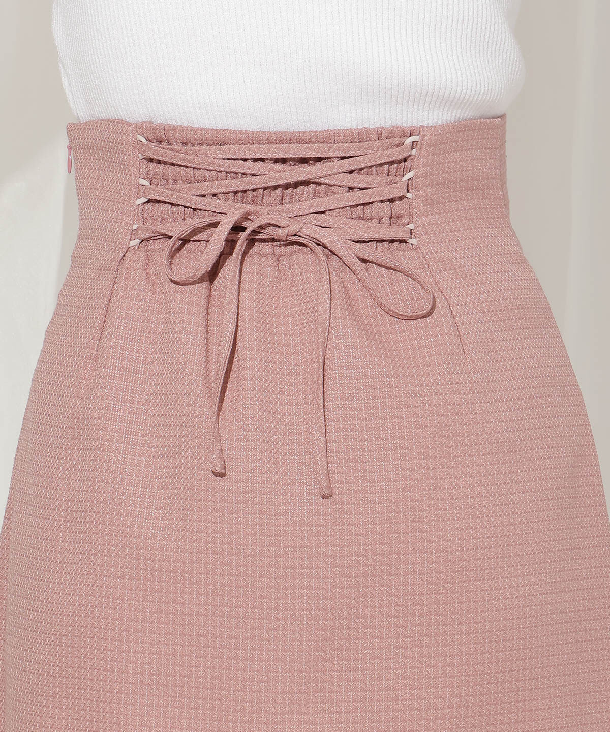 WILLSELECTION「ラインストーンミニスカート」|台形|