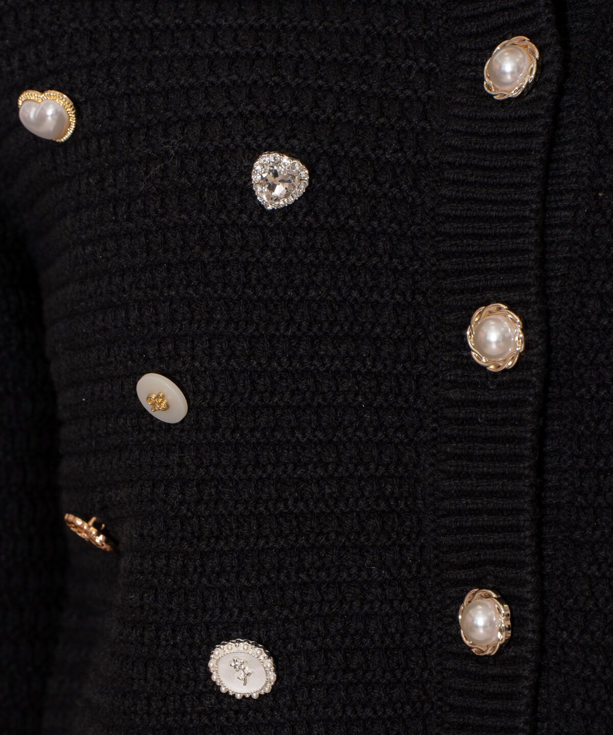 WILLSELECTION「シャイニービジューカーディガン」|カーディガン|